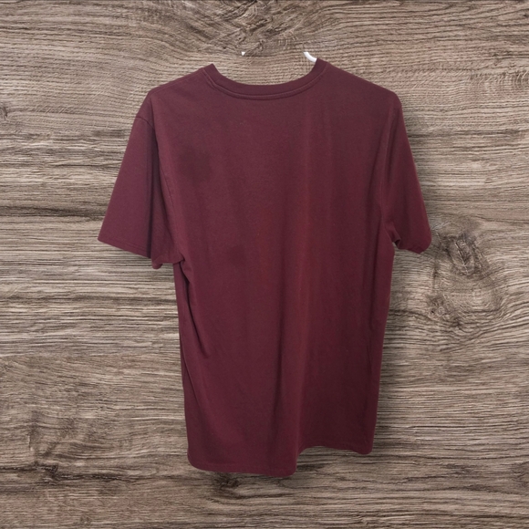 ⭐️Aeropostale Mens Red Short Sleeve Tee Size L - Picture 2 of 5